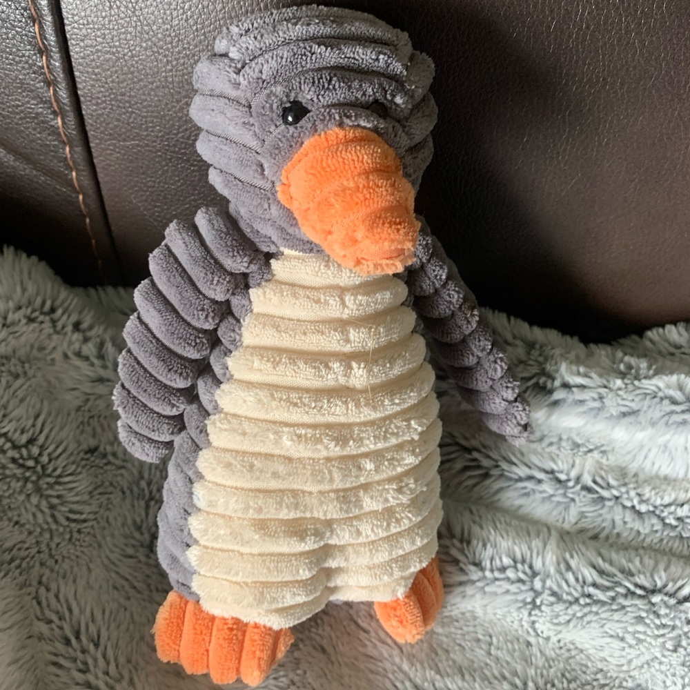 Jellycat cordyroy penguin, small, good used condition